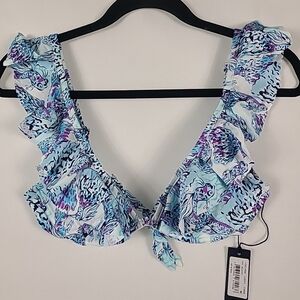 NWT Vilebrequin Women's Underwire Lizzy Bikini Top Sz M MSRP $180